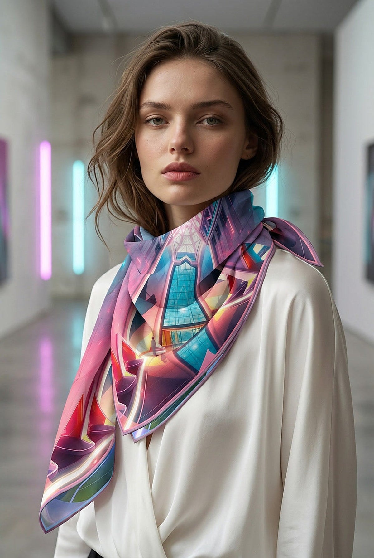 Portée · gamme rose